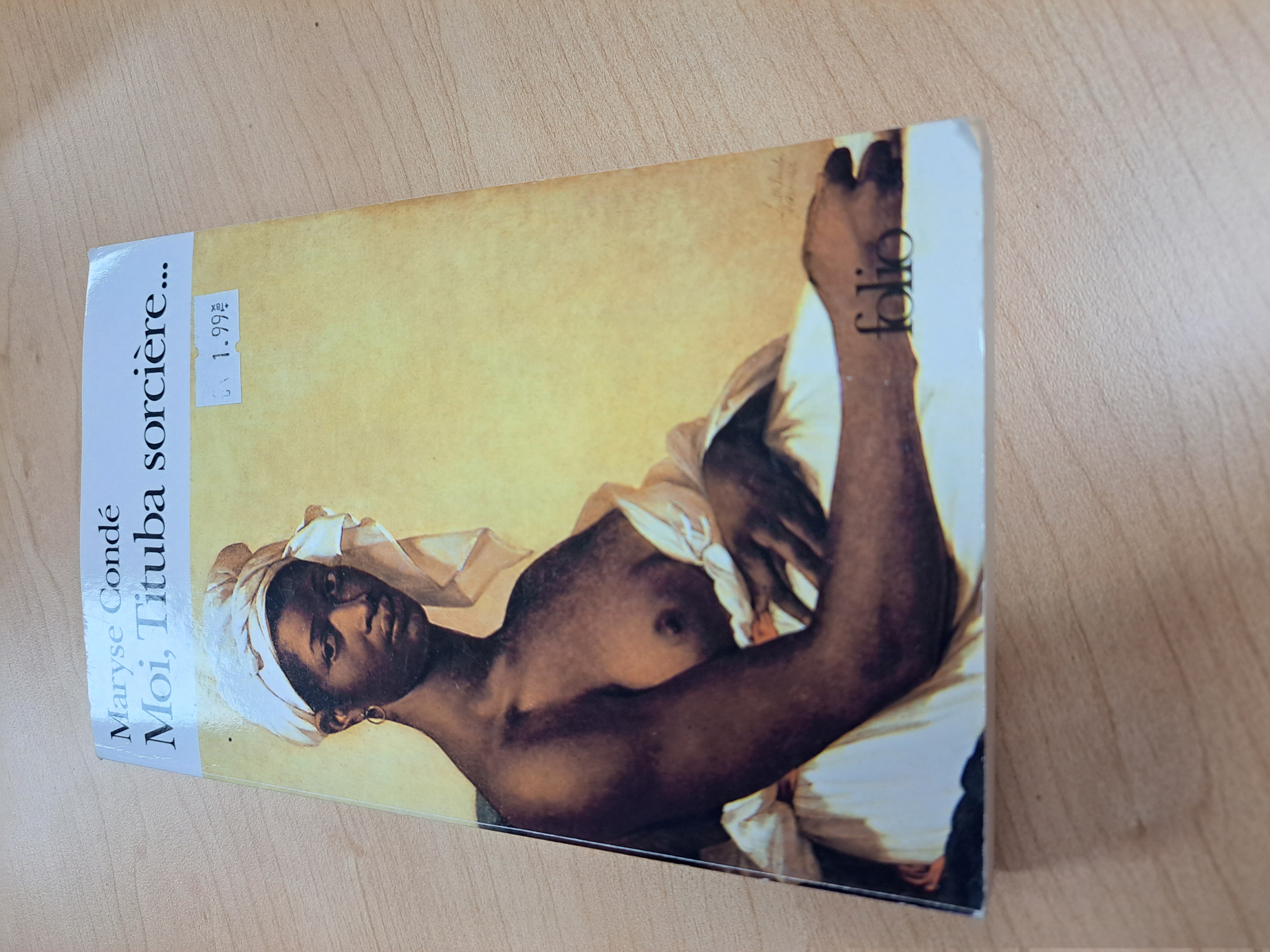 Moi, Tituba Sorcière Maryse Condé livre usagé